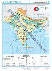 Bản đồ Khu vực Nam Á